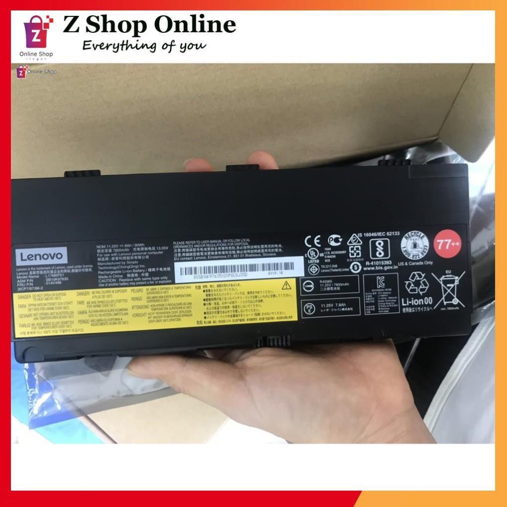 Pin Xịn (Battery) Dùng Cho Laptop Lenovo Thinkpad P50 P51 P52 77+ Originals