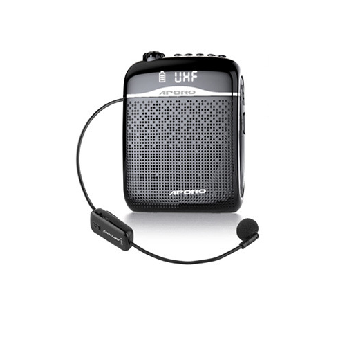 Loa máy trợ giảng Aporo T21 UHF, 2.4G công suất 30W Bluetooth 5.0 không dây cao cấp - Hàng chính hãng