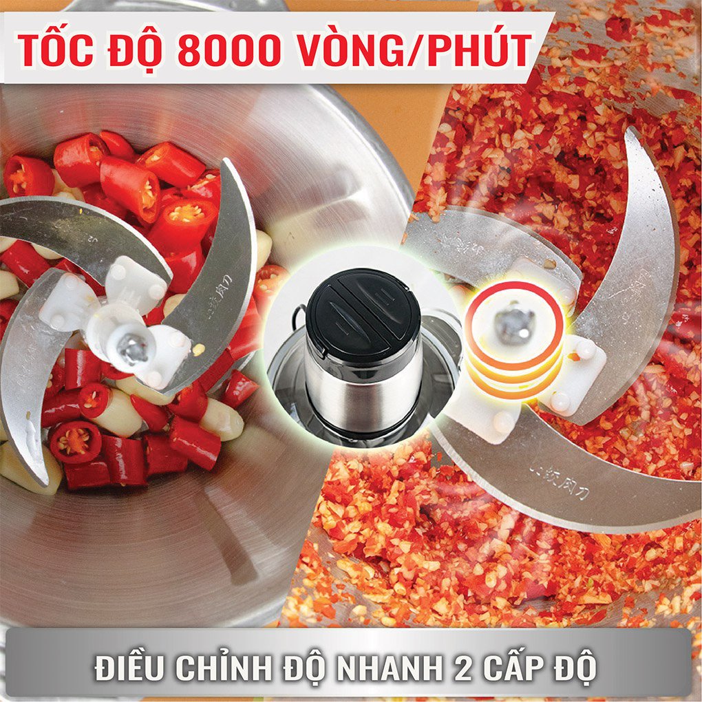 Máy Xay Đa Máy Xay Đa Năng FC01. Xay Thực Phẩm Dễ Dàng, Nhanh Chóng. Nồi Xay Inox 3L, Động Cơ 300W Mạnh Mẽ. Hàng Nhập Khẩu Chính Hãng Cao Cấp