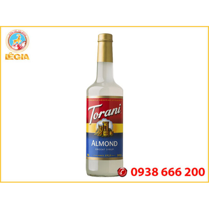 Siro TORANI Hạnh Nhân 750ml - TORANI AMOND SYRUP