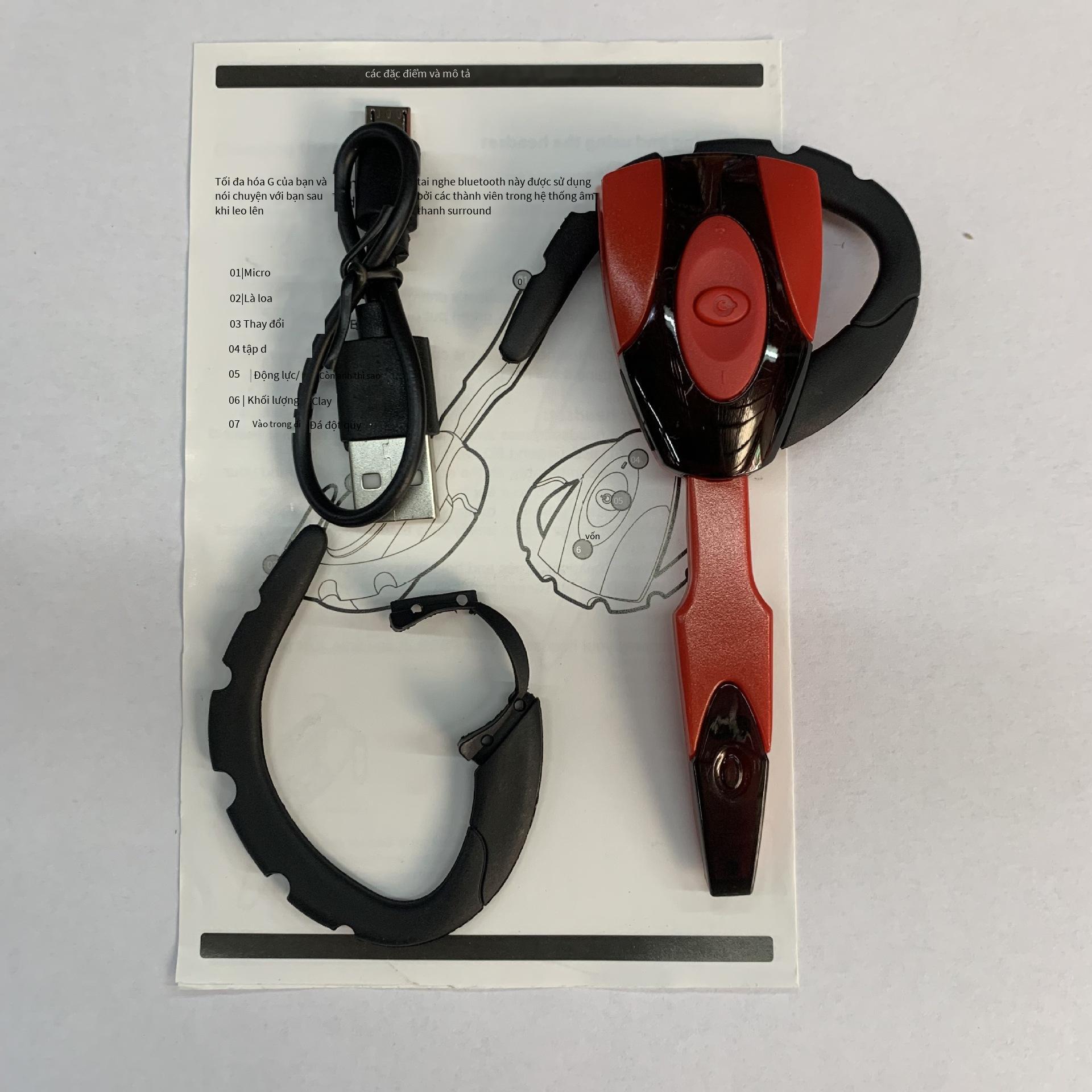 Giá thấp nhất Tai nghe treo tai EX-01 Tai nghe Bluetooth Scorpion Trò chơi trên xe hơi Tai nghe thể thao không dây Tai nghe âm thanh nổi không nhét trong tai