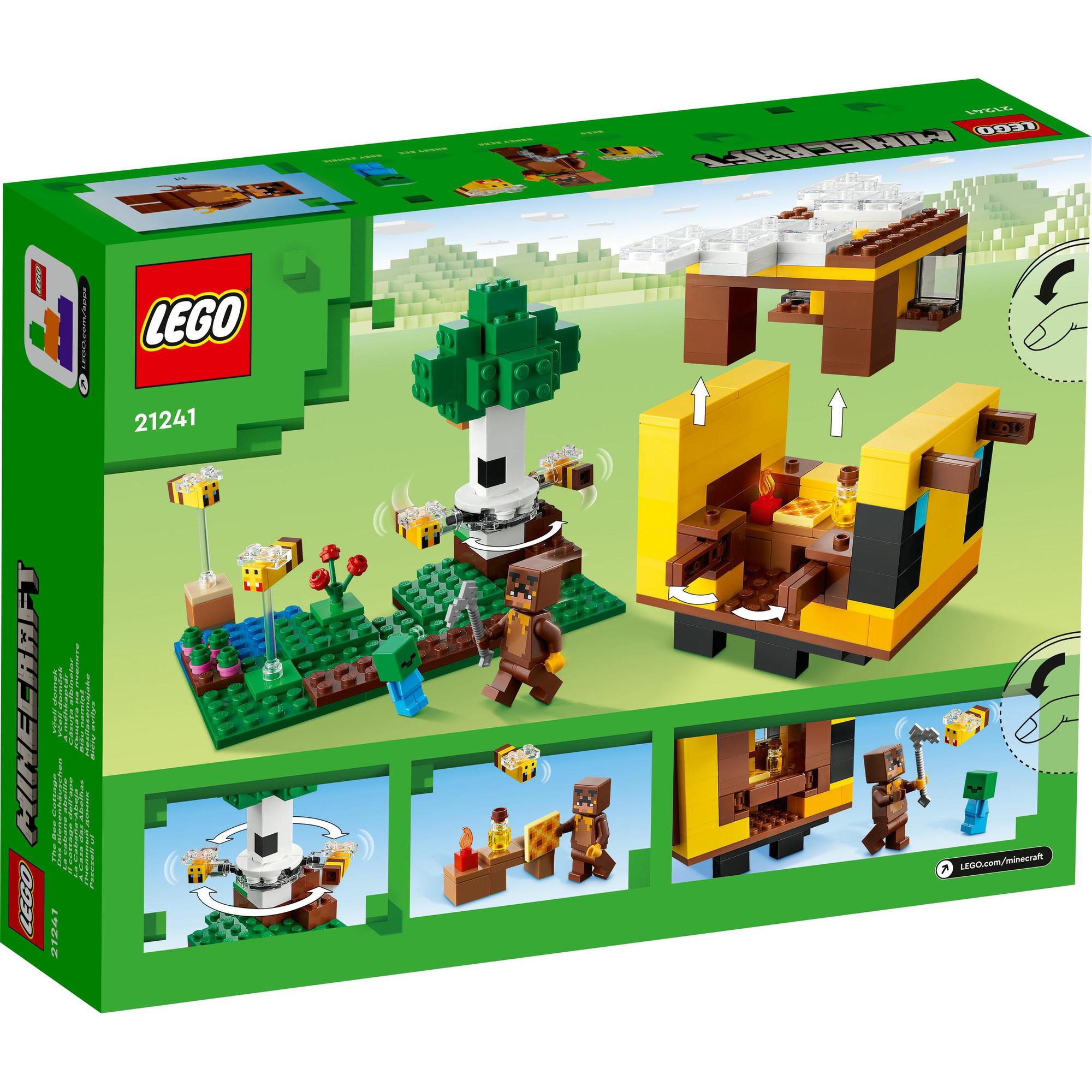 LEGO Minecraft 21241 Ngôi Nhà Ong (254 Chi Tiết)