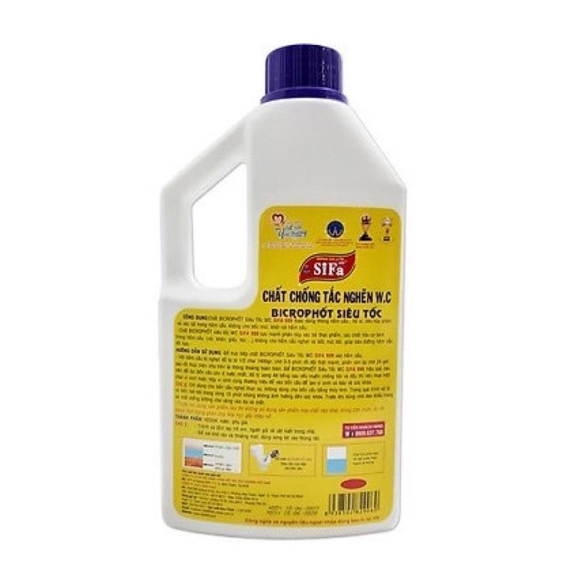 Chất thông cống, thông bồn cầu SIFA cực mạnh và cực nhanh