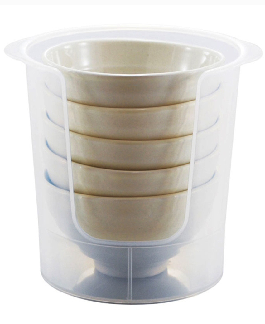 Combo Hộp đựng bát đĩa cất gọn nội địa Nhật Bản
