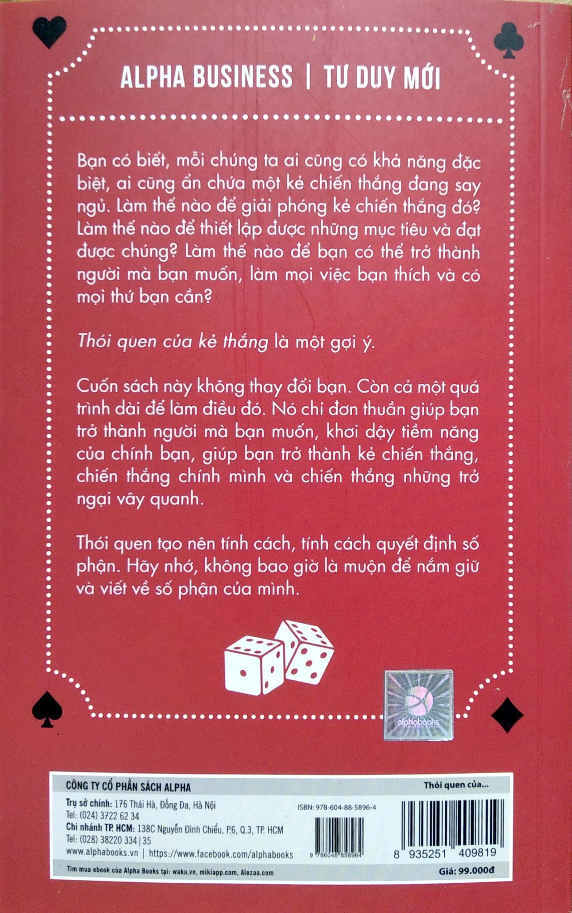 Thói Quen Của Kẻ Thắng (Tái Bản 2018)