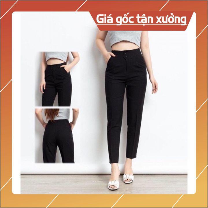 Quần baggy T 2 cúc công sở siêu xinh