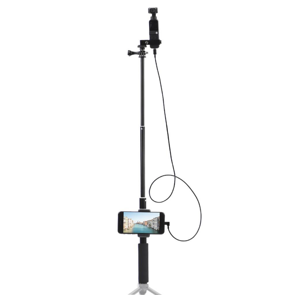 Extension Type-C Selfie Stick For DJI OSMO Pocket Handheld Gimbal Stabilizer