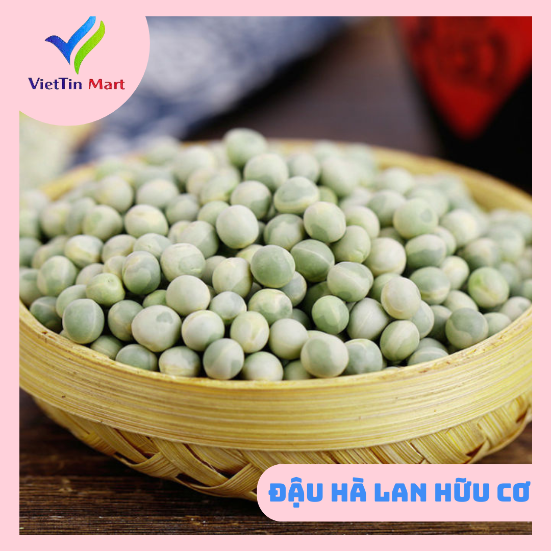 Đậu Hà Lan Xanh Nguyên Hạt 500g VietTin Mart