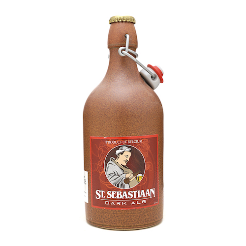 Bia chai sứ đen St. Sebastiaan Dark Ale - Thùng 6 chai x 500ml