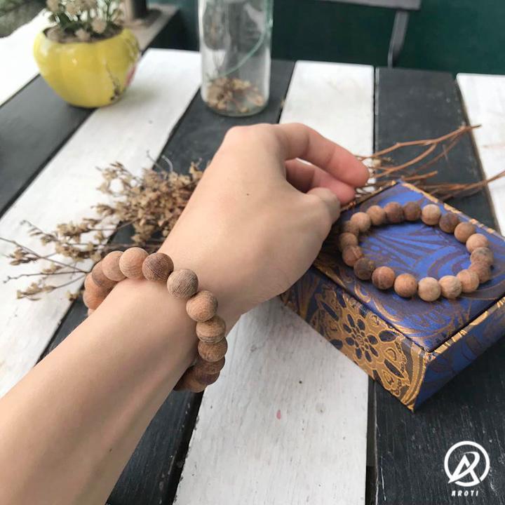 Vòng phong thủy - Vòng phong thủy gỗ ngọc am 10 ly V182-10 -SP 1