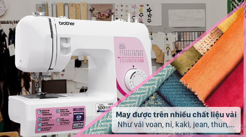 Máy May Brother GS-2500 - Hàng chính hãng
