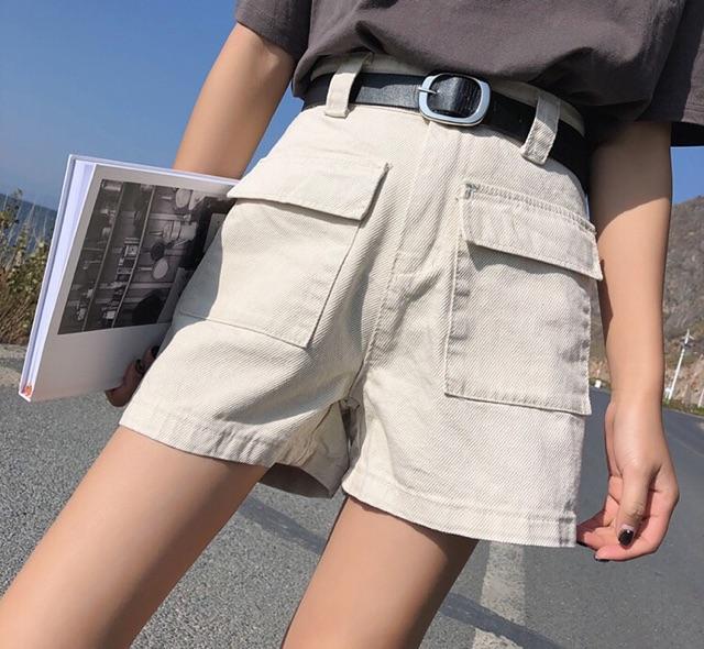 Quần shorts túi hộp