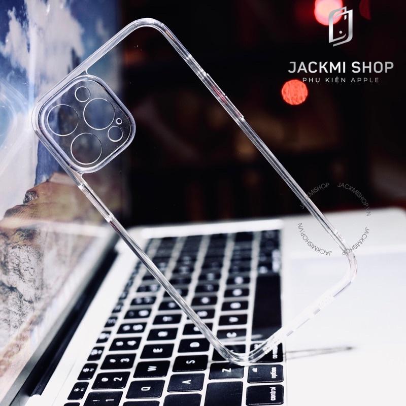 Ốp lưng Likgus trong suốt viền dẻo bảo vệ camera dành cho iPhone-hàng chính hãng