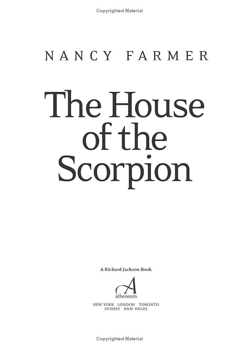 The House Of The Scorpion