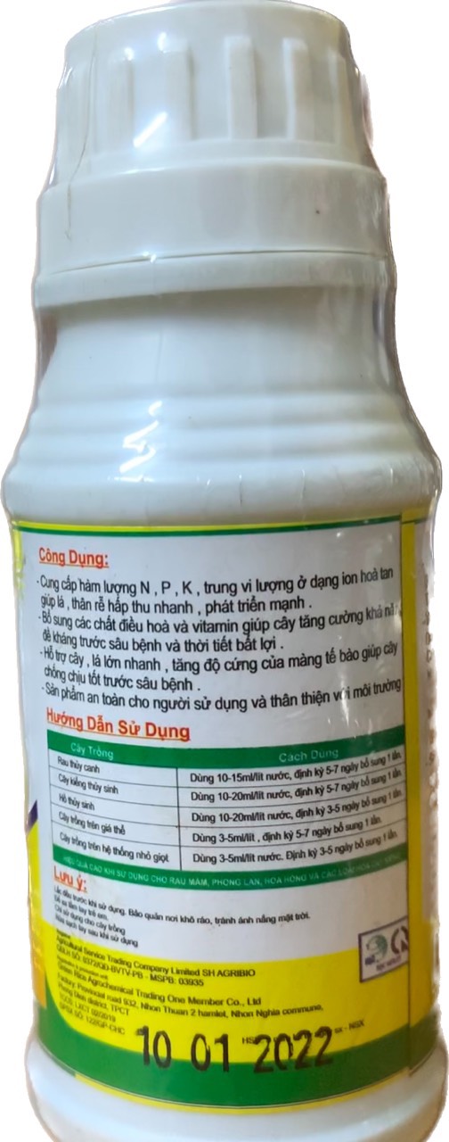 Phân bón vi lượng AGRIBIO - 13 PLUS GEL - SUPER BIO GOLD EXTRA 100ml - Dinh dưỡng dùng cho Thủy sinh - Thủy cảnh