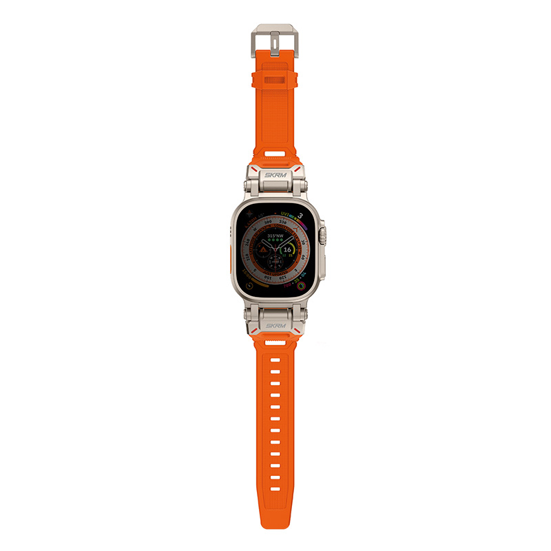 Dây Đồng Hồ Skinarma TITON Cho Apple Watch Size 49/46/45/44mm Độ Bền Vượt Trội Chống Nước Khóa Cài Kim Loại Hàng Chính Hãng