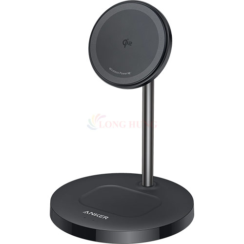 Đế sạc Anker MagGo Wireless 2 in 1 USB-C 15W A2544 - Hàng chính hãng