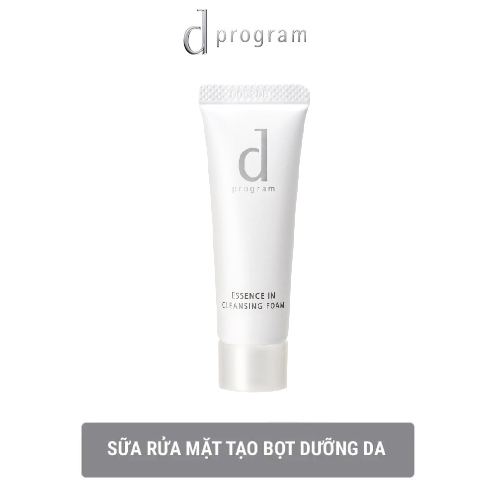 Sữa rửa mặt tạo bọt dưỡng da Essence Cleansing Foam d program 20g