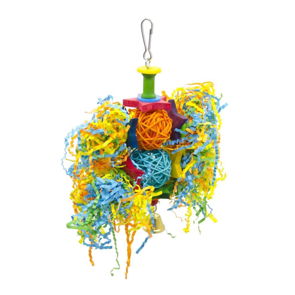 Bird Chewing Toys Foraging Hanging Toy For Small Medium Large Birds Parrot S