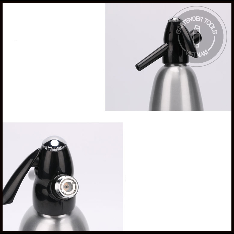 Bình xịt soda Siphon 1L | Dụng cụ bartender