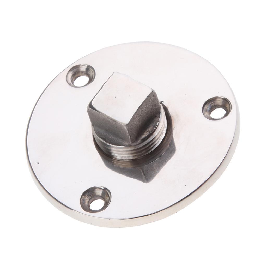 Stainless Steel Garboard Drain Plug Boats For 1 '' Diameter Hole