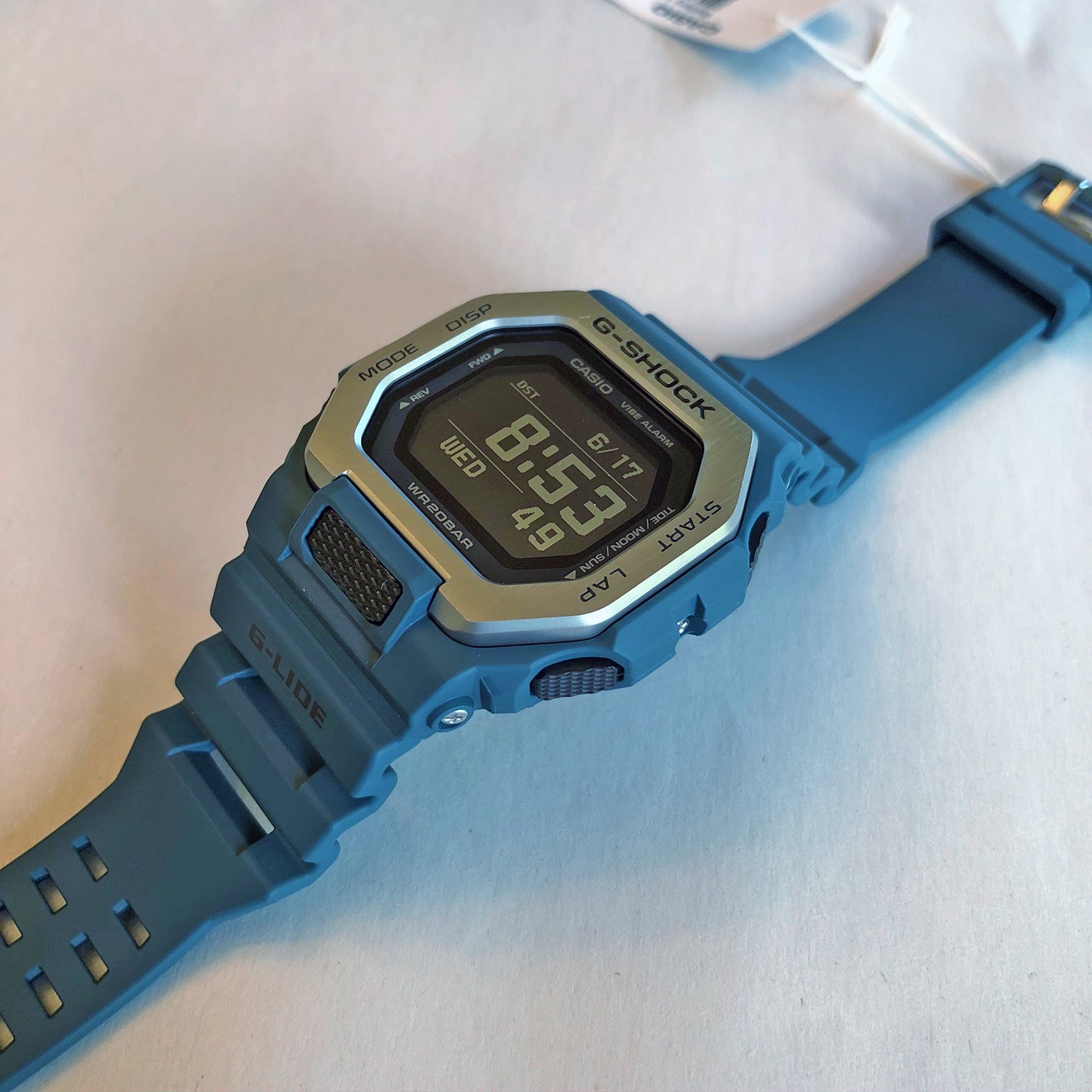 Đồng Hồ Nam Casio G-Shock Glide GBX-100-2D Chính Hãng - Dây Nhựa | G-Shock GBX-100-2DR Bluetooth