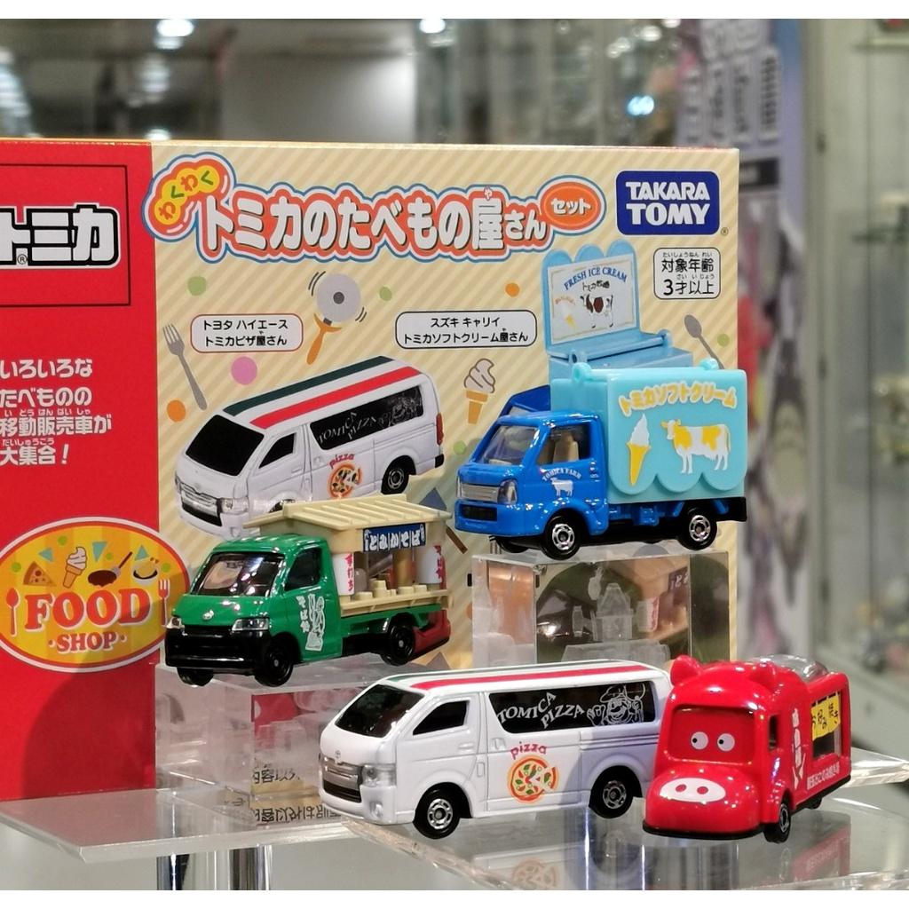 Đồ chơi mô hình Xe bán hàng di động mini 4 bộ Tomica Good Restaurant Set