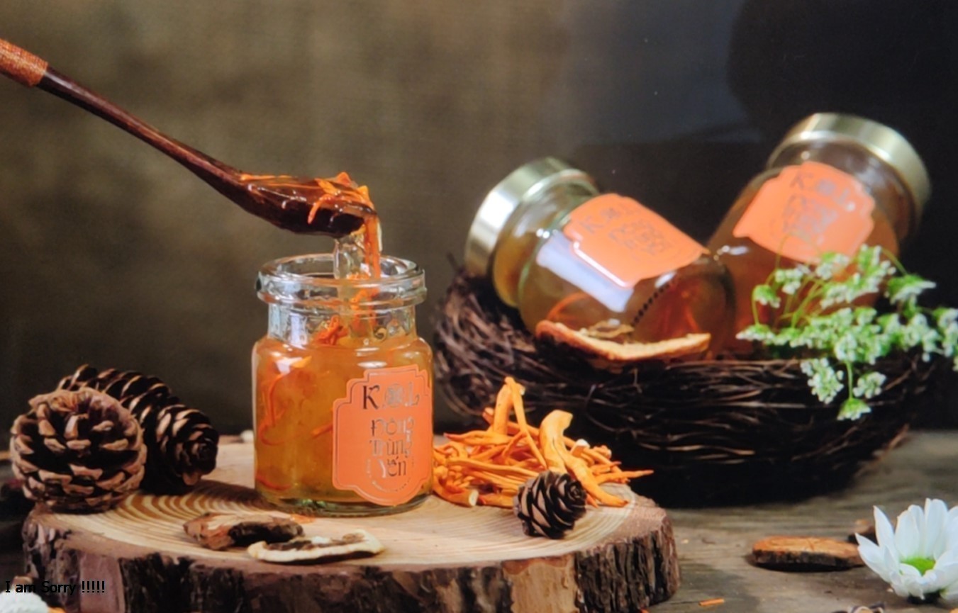 Combo 6 Hũ Đông Trùng Yến Premium Nguyên Chất BIO HOPE, Kết Hợp Giữa Đông Trùng Hạ Thảo Và Yến Sào Nguyên Chất