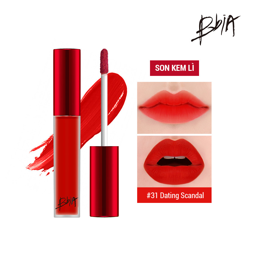 Combo Hộp Quà Tặng Twin:  01 Last Velvet Lip Tint Asia Edition + 01 Last Velvet Lip Tint  Version 7 màu #31 + 01 Box + 01 Gương