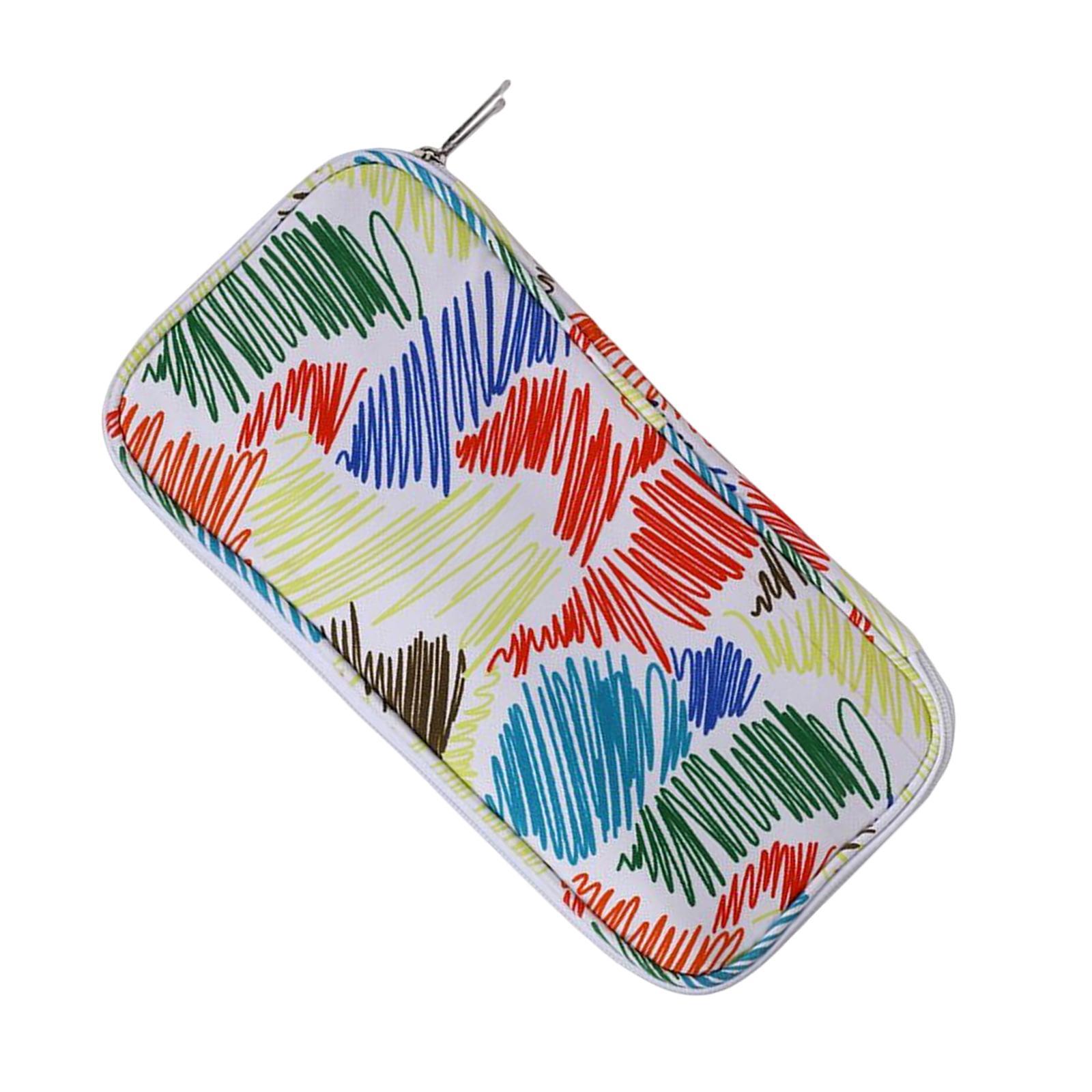 Knitting  Case Portable Travel Crochet Hooks Storage Bag Organizer Empty