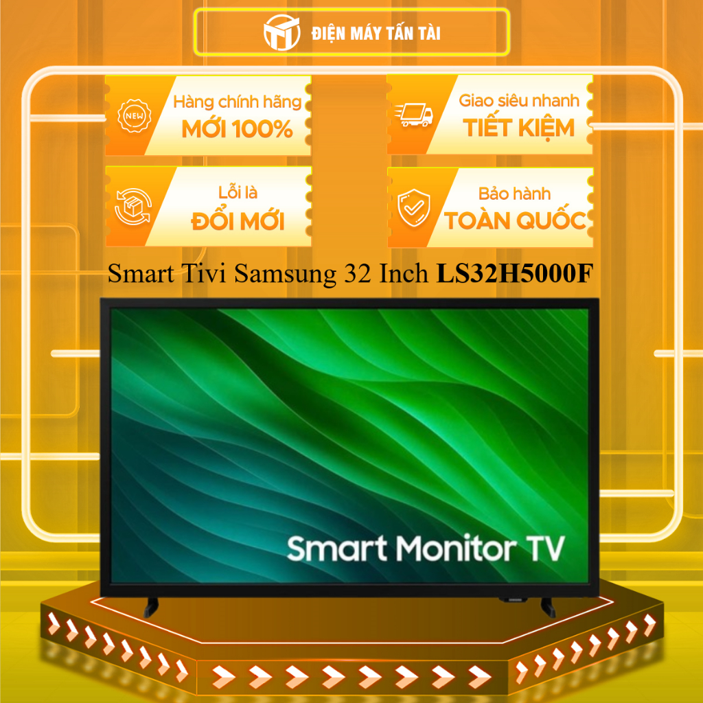 LS32H5000F - Smart Tivi Samsung(KHÔNG ĐIỀU KHIỂN GIỌNG NÓI) 32 Inch LS32H5000F - HÀNG CHÍNH HÃNG - GIAO HCM