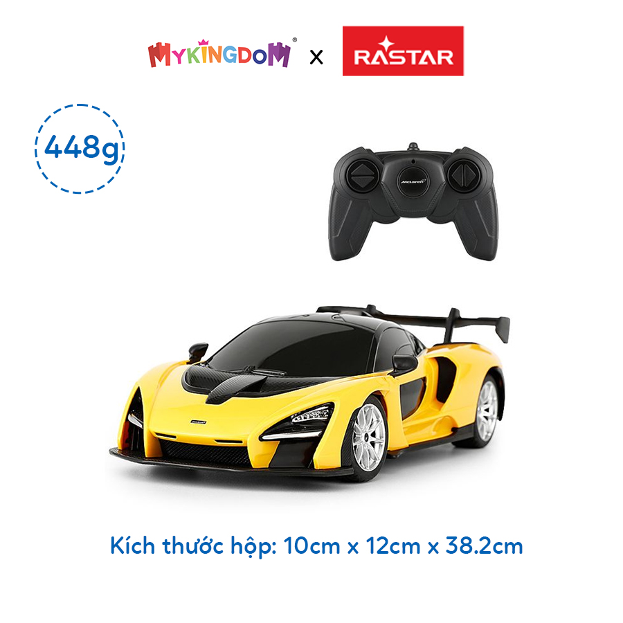 Đồ Chơi RASTAR Xe R/C 1:24 Mclaren Senna Màu Vàng R96700/YEL
