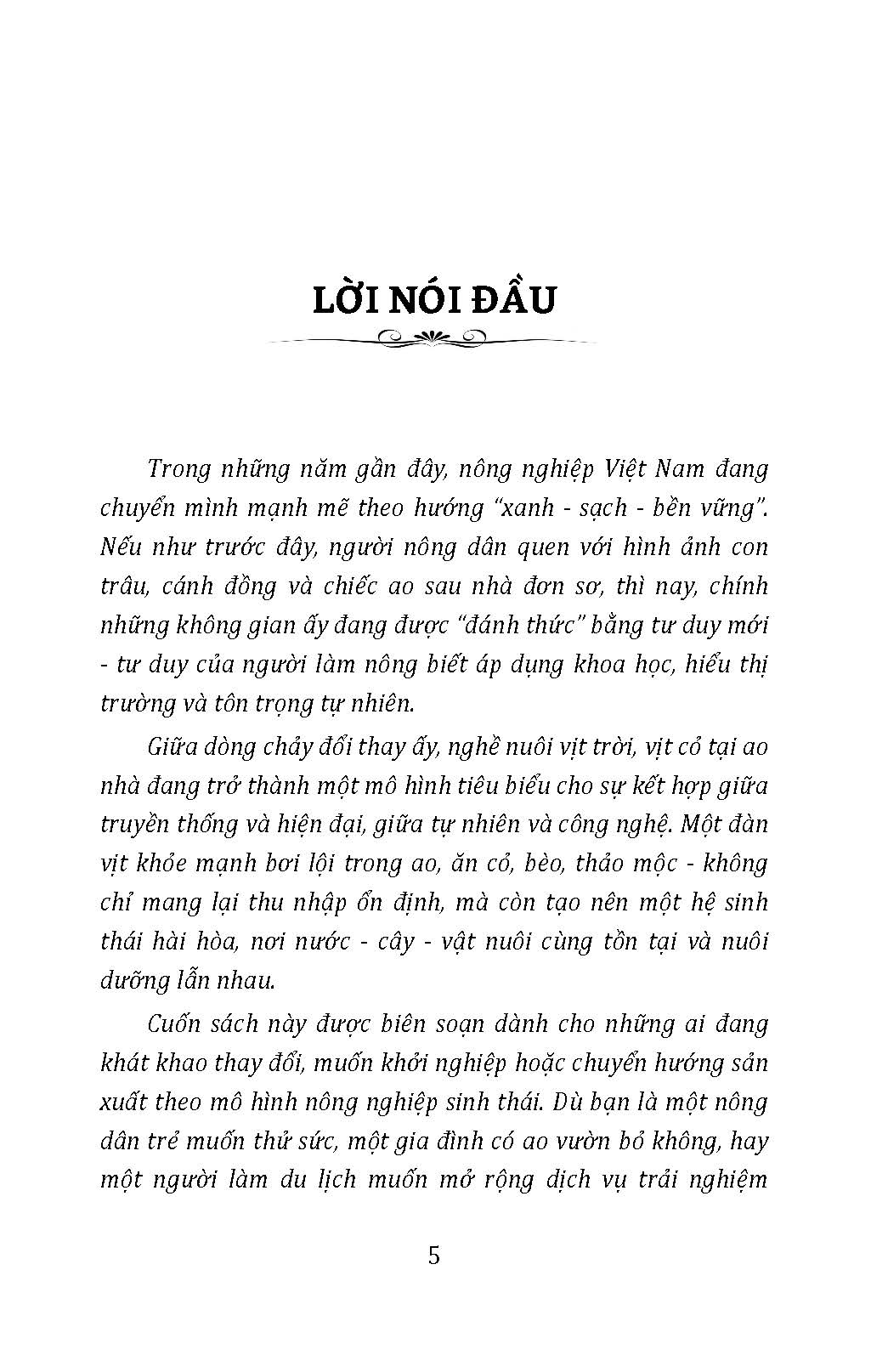 Nuôi Vịt Trời, Vịt Cỏ Tại Ao Nhà (Tủ sách Làm Nông Kiểu Mới - Xanh, Sạch, Bền Vững)