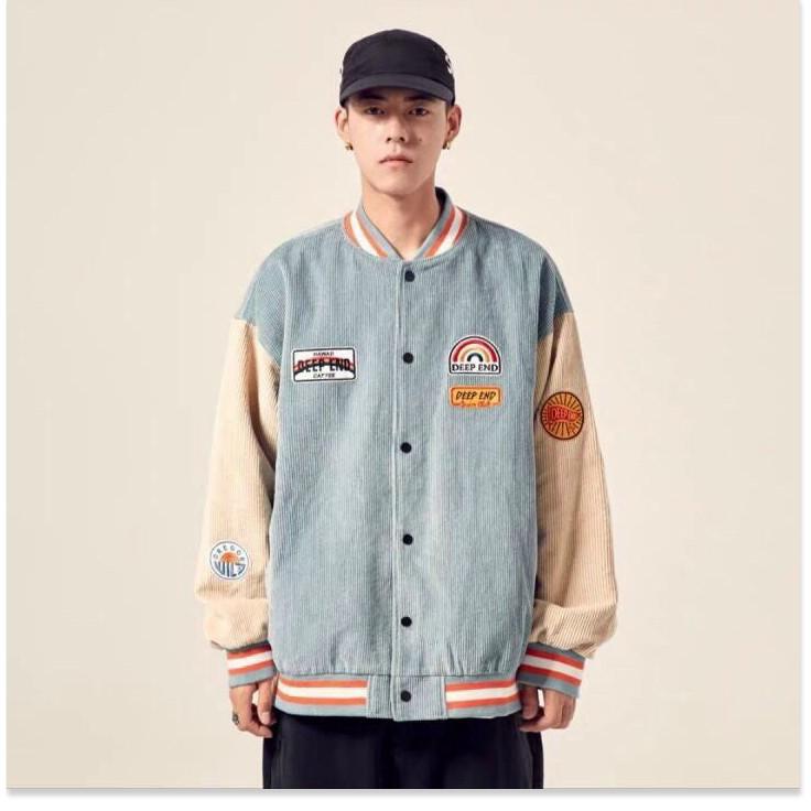 ÁO KHOÁC NHUNG NAM BOMBER UNISEX NHIỀU MÀU SÁC SINH ĐỌNG THỜI TRANG MỚI KME