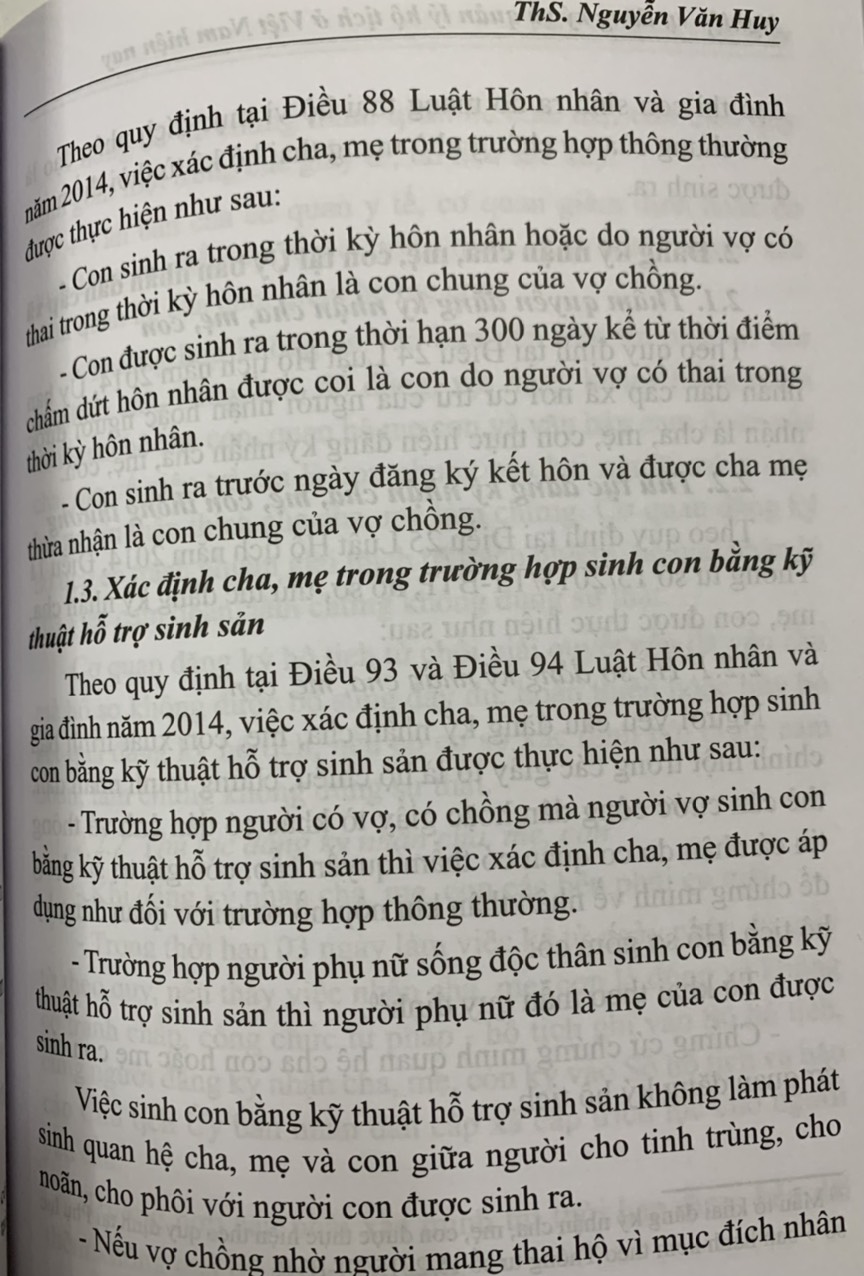 Nghiệp vụ đăng ký và quản lý hộ tịch ở Việt Nam hiện nay