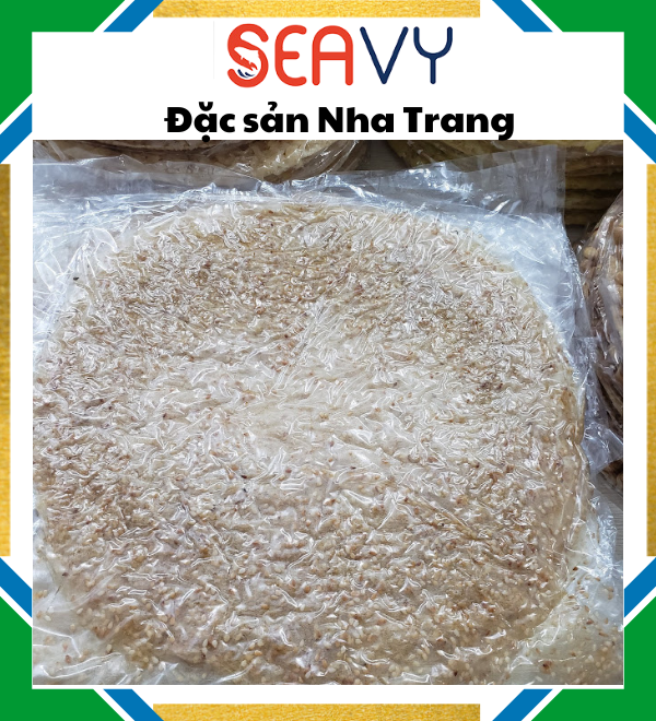 Đặc Sản Nha Trang-Bánh Tráng Cuốn Không Nhúng Nước Mè Gừng Dẻo Ngọt Loại Dày, Seavy Combo 3 Gói 250 Gram