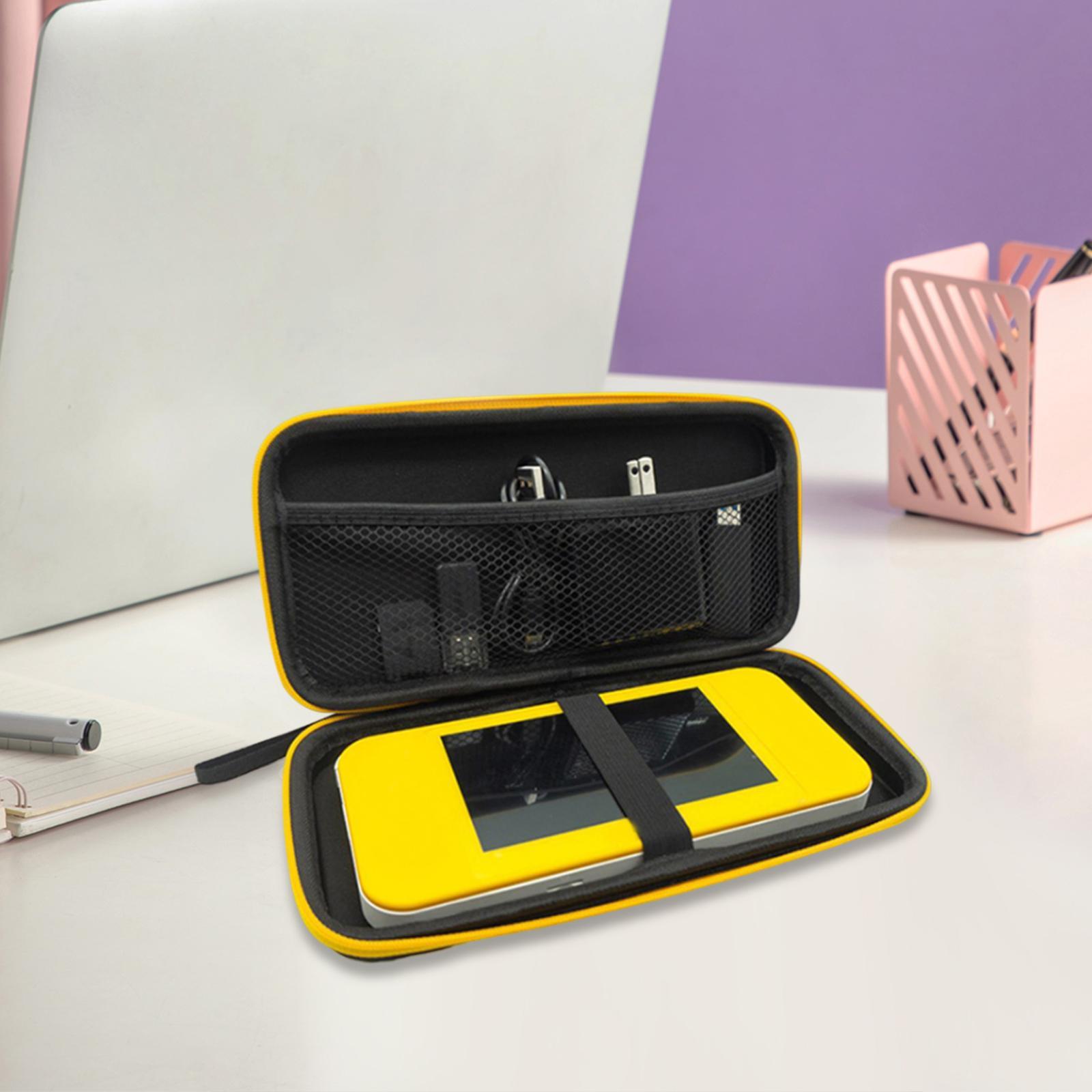 Shockproof Carrying Case ,Portable Hard Shell Organizer Case Dustproof Impact Resistant Black Zipper Travel EVA Case ,Accessories for Pocket 3