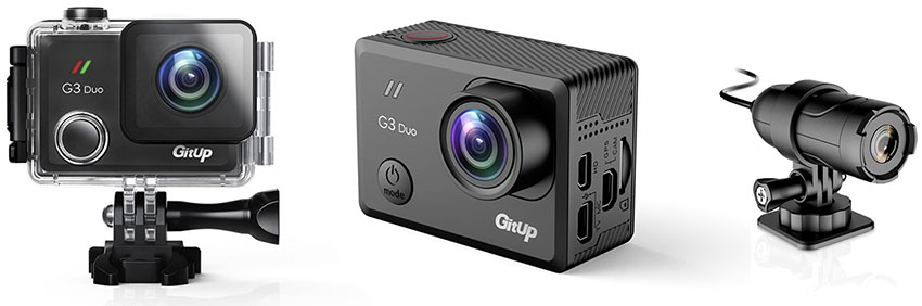 Camera Thể Thao Gitup G3 Duo (Git3) - Hàng Chính Hãng