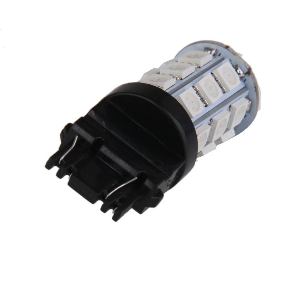 T25 27 SMD 5050 LED 3157 Car Tail Brake Stop Parking Light Bulb Red 12V