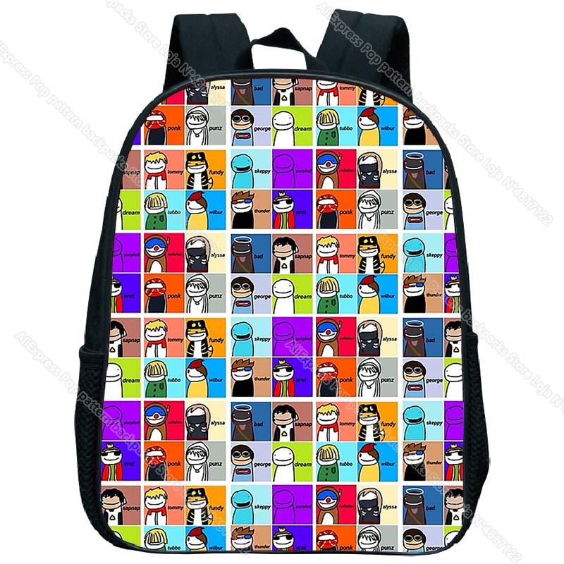 Giấc Mơ SMP In Hình Trẻ Em Mẫu Giáo Ba Lô Mini Cho Bé Bé Trai Bé Gái Trẻ Em Anime Ba Lô Mochila Tập Đi Hình Hoạt Hình Ngộ Nghĩnh Có Túi