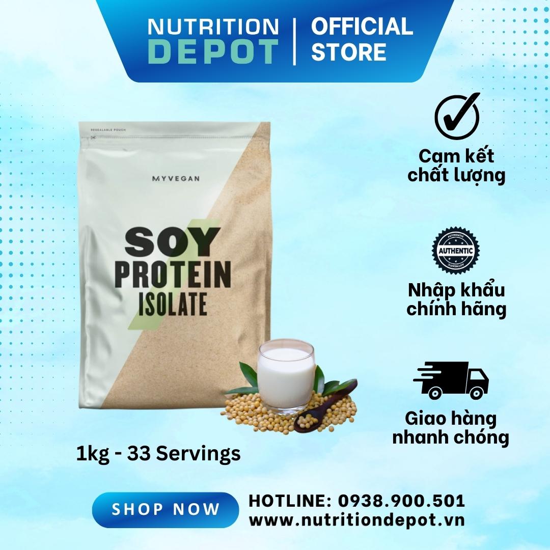 Bột Soy Protein Isolate Myprotein - Sữa bổ sung đạm từ đậu nành - Nutrition Depot Vietnam