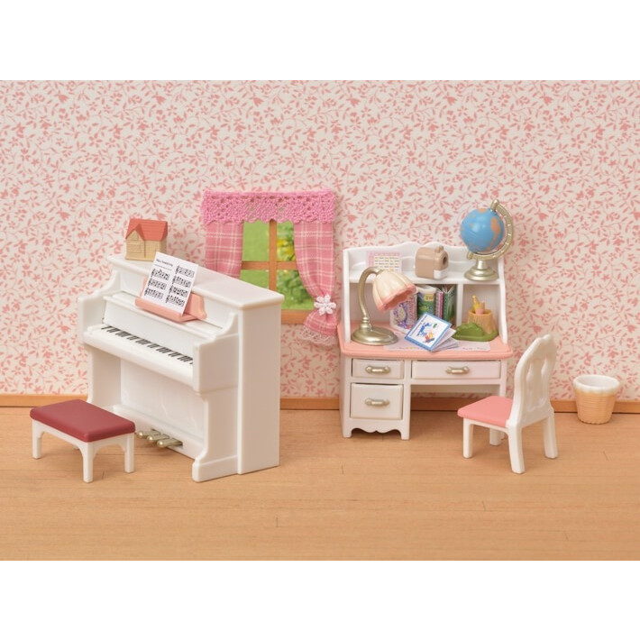 Đồ chơi mô hình Sylvanian Families Đàn piano và bộ bàn ghế