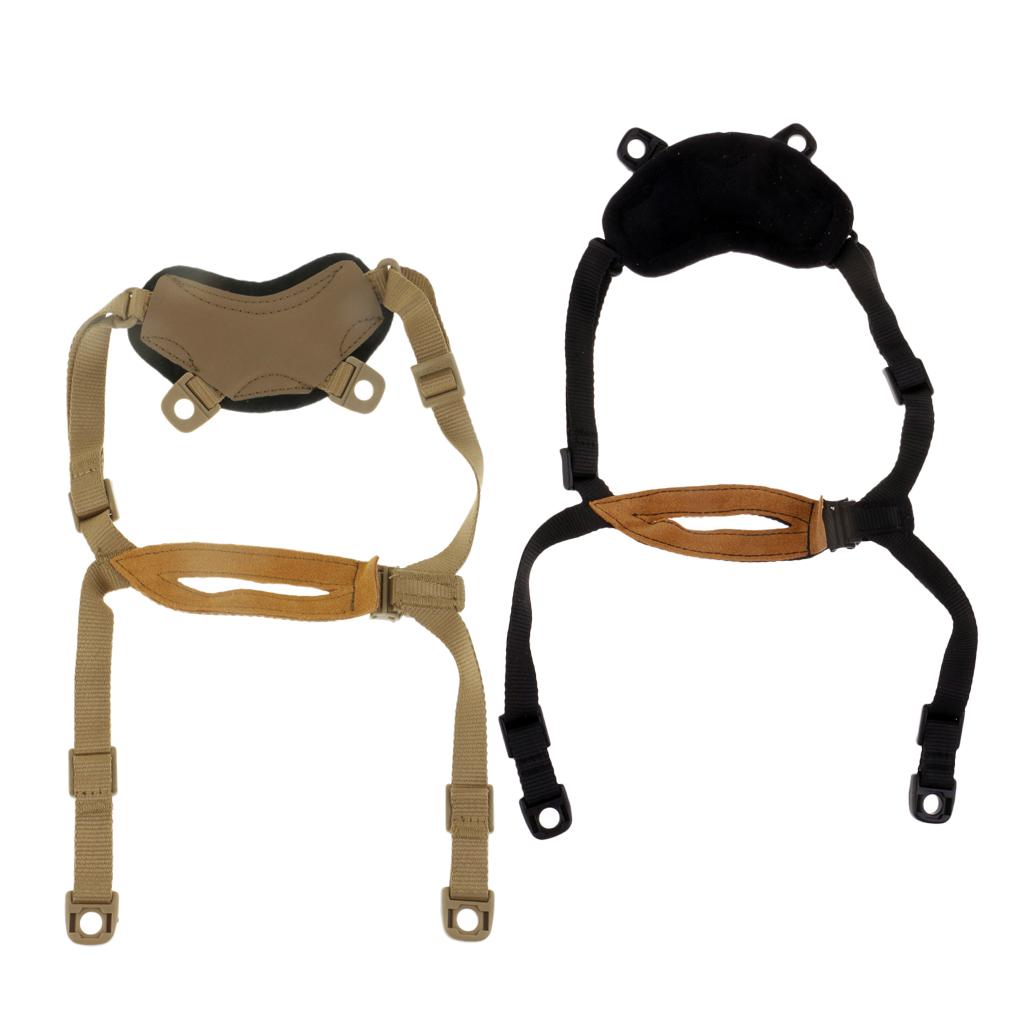 Safety Chin Guard Strap MICH Helmet Retention System for Hunting Helmet Accessories