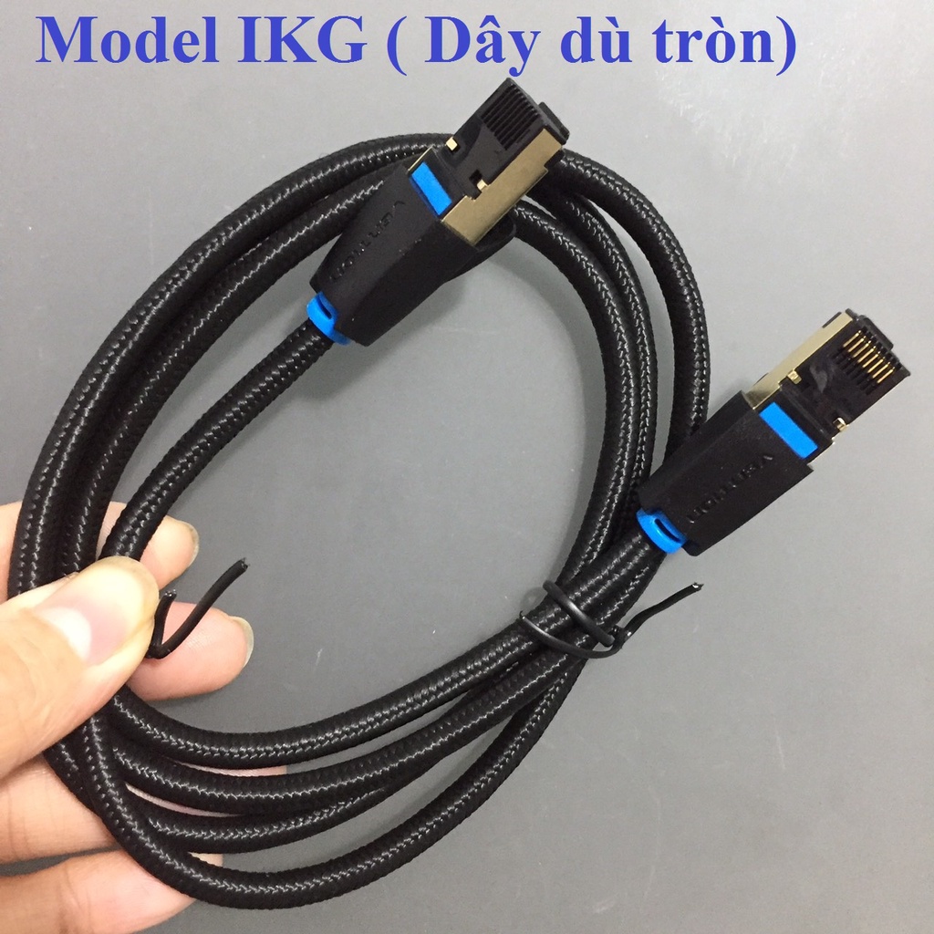 Dây cáp mạng LAN CAT8 SFTP dây dù Vention Series IKG / IKA _ Hàng chính hãng
