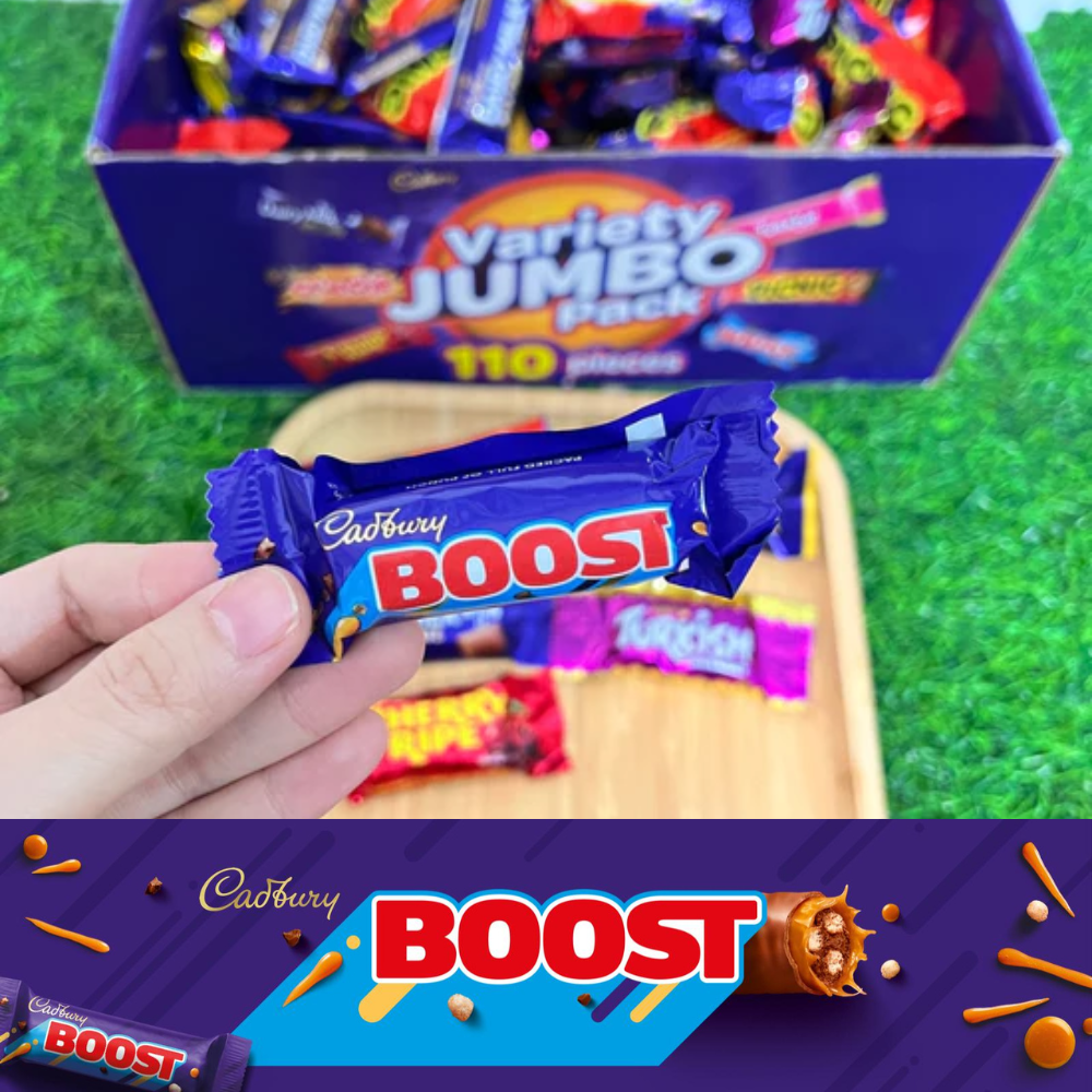 Socola thanh Cadbury Variety Jumbo hợp 6 vị 1.56kg Úc - Giúp bổ sung dinh dưỡng, khoáng chất và năng lượng - OZ Slim Store