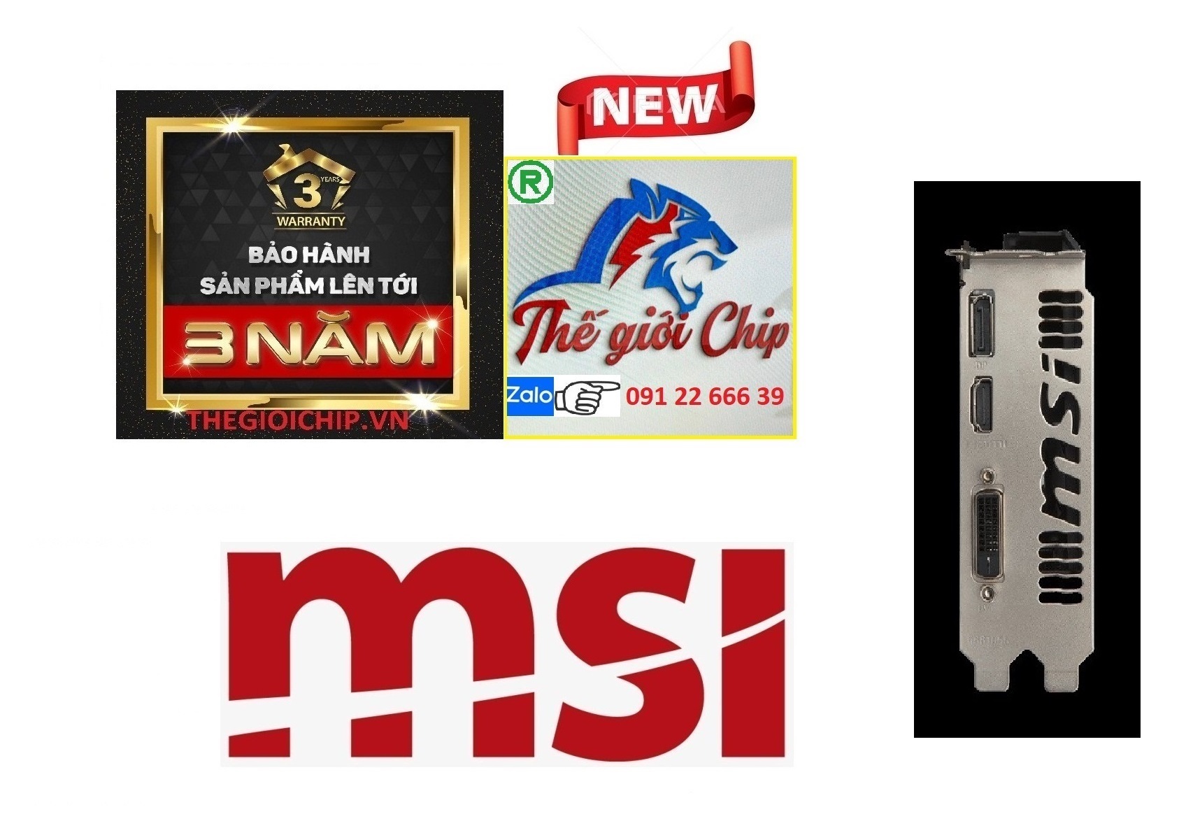 VGA (Cạc màn hình) MSI GTX 1050 AERO ITX 2G OC /DDR5/1FAN (HÀNG CHÍNH HÃNG)
