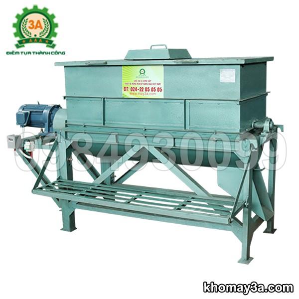 Máy trộn thức ăn chăn nuôi trục ngang 3A5,5Kw