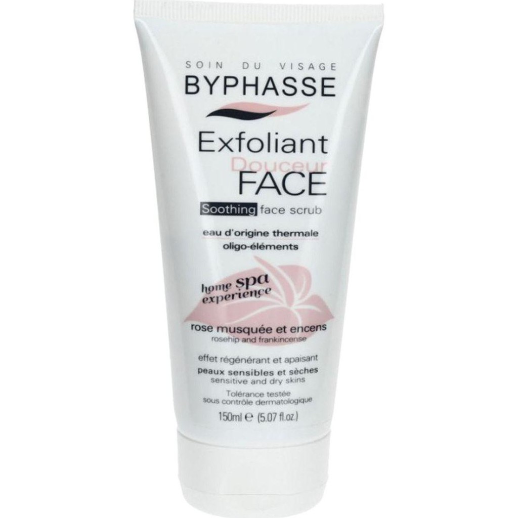 Kem ByphasseTẩy Tế Bào Chết mặt Byphasse Exfoliant Soothing Face Srucb - Trăng Hồng