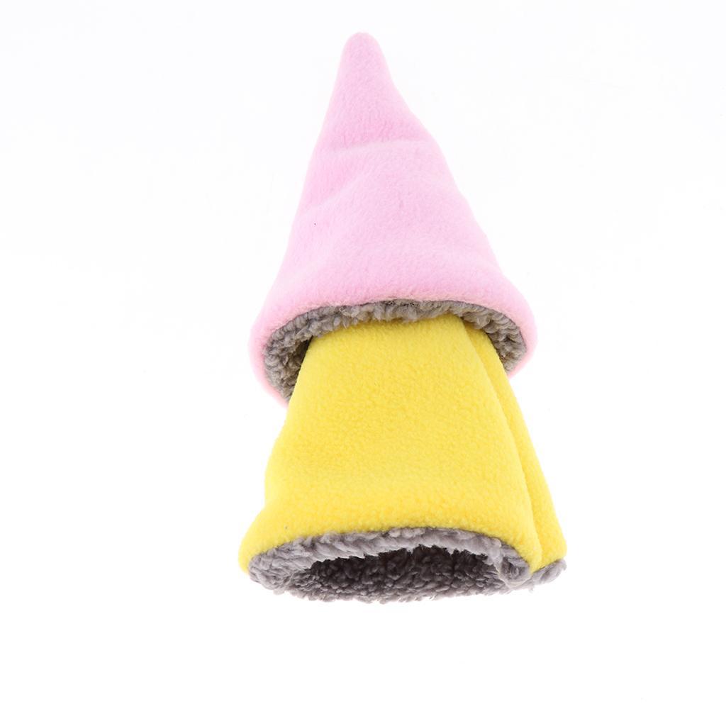 2 Pcs Hamster Squirrel Guinea Pig Winter Warm Cotton Sleeping Nest