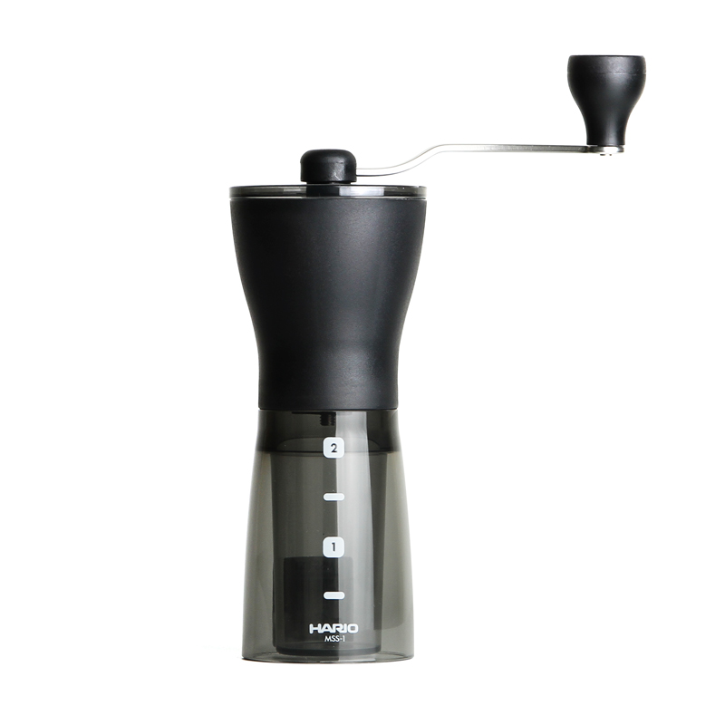 Máy Xay Cà phê Cầm Tay Hario Ceramic Coffee Mill Mini Slim Plus MSS-1DTB